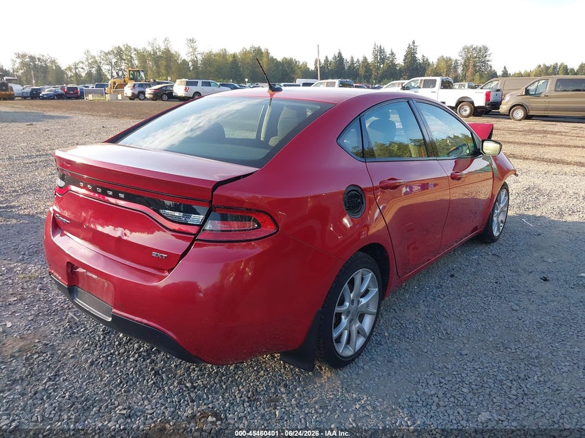 Vin: 1c3cdfba5dd292354, lot: 45958514, dodge dart sxt 20134