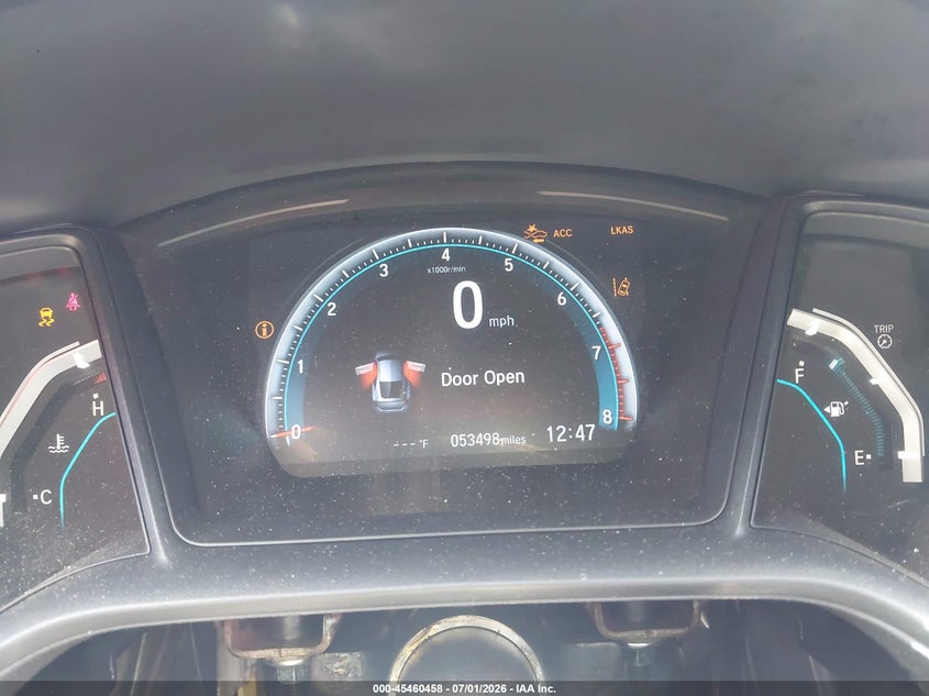 2019 HONDA CIVIC COUPE 2.0L I-4 DOHC, VVT, 158HP