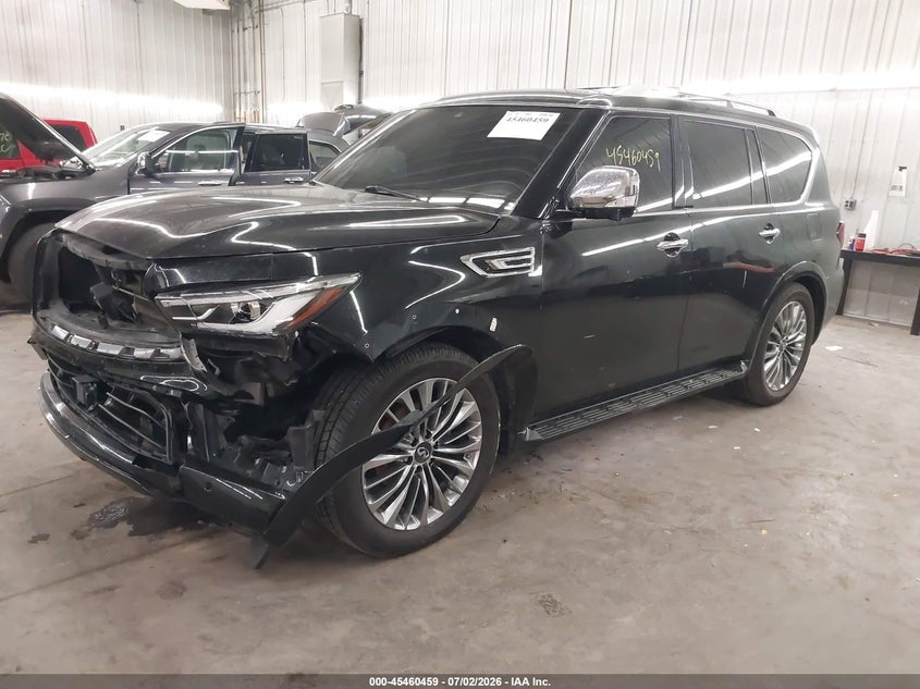 Vin: jn8az2be7m9268144, lot: 45958572, infiniti qx80 sensory awd 20212