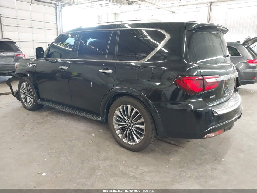 Vin: jn8az2be7m9268144, lot: 45958572, infiniti qx80 sensory awd 20213