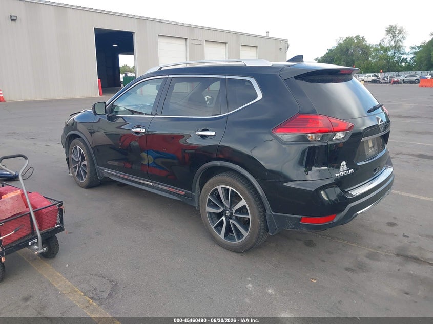 2017 NISSAN ROGUE auction photo 3