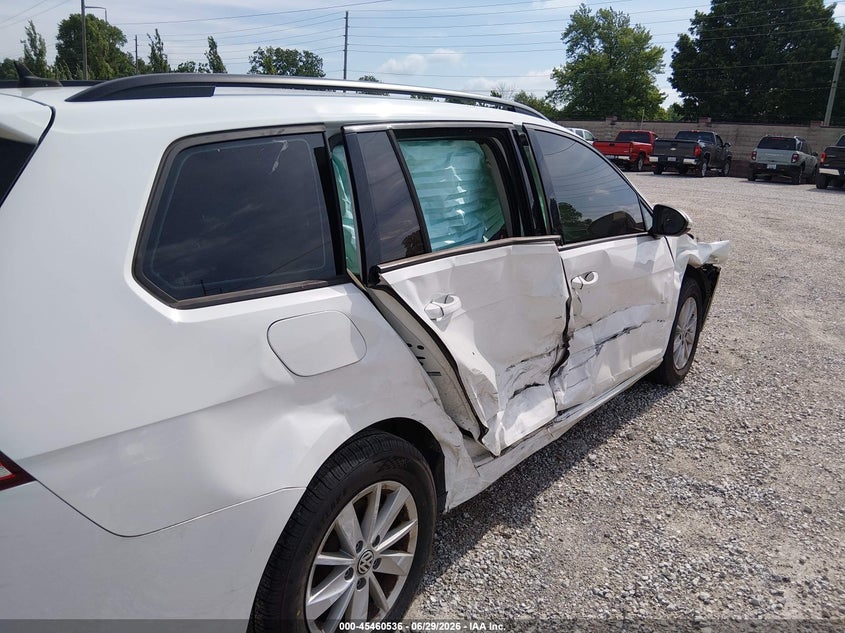 2016 Volkswagen Golf Sportwagen Tsi S 4-Door VIN: 3VWC17AU6GM507008 Lot: 45460536