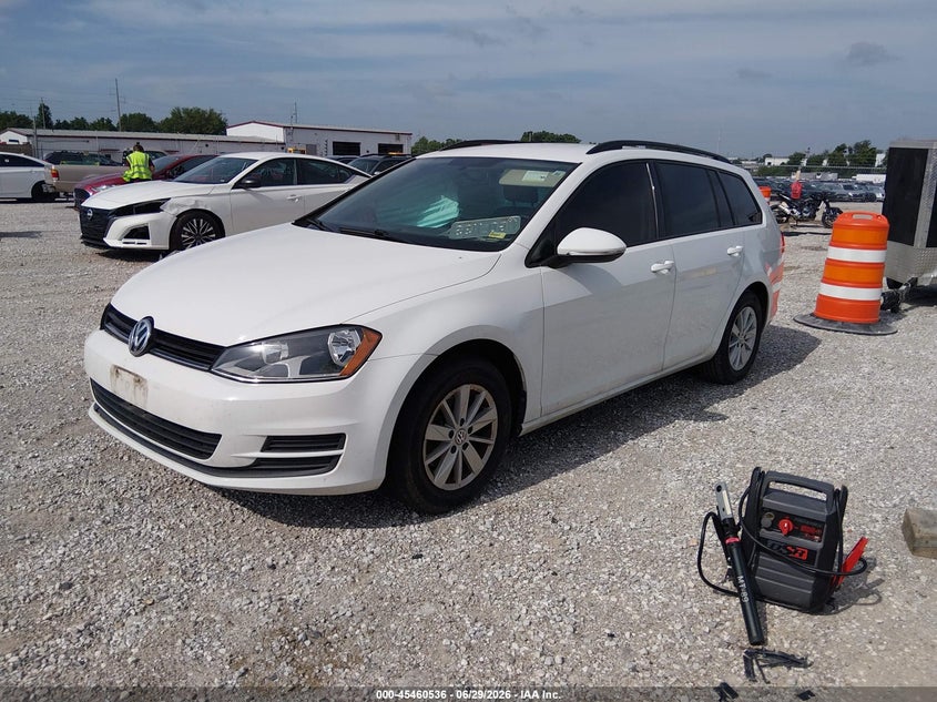 2016 VOLKSWAGEN GOLF SPORTWAGEN auction photo 2