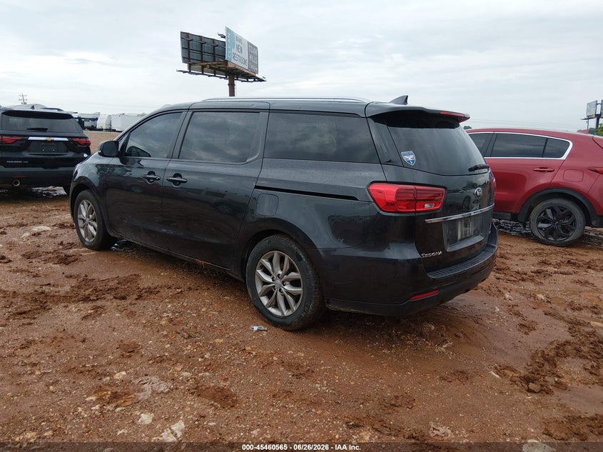 Vin: kndmb5c19k6512238, lot: 45958678, kia sedona ex 20193