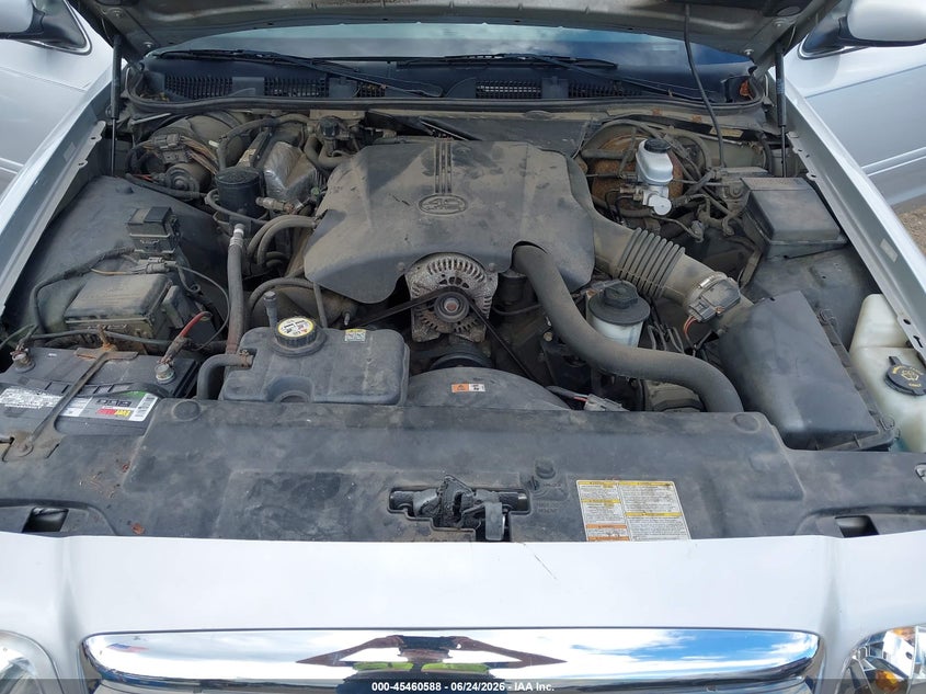 2001 Ford Crown Victoria Lx VIN: 2FAFP74W11X201234 Lot: 45460588