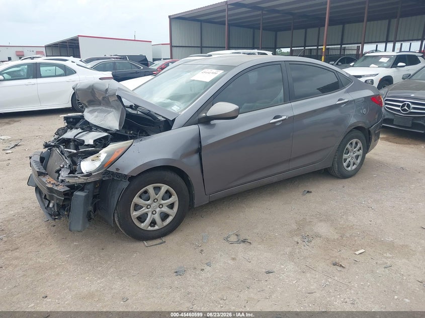 2014 Hyundai Accent Gls KMHCT4AE1EU636931 photo 1