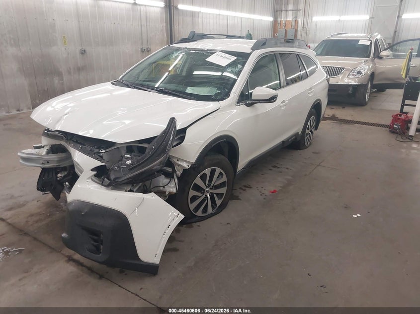 Vin: 4s4btadc3m3166202, lot: 45958719, subaru outback premium 20212