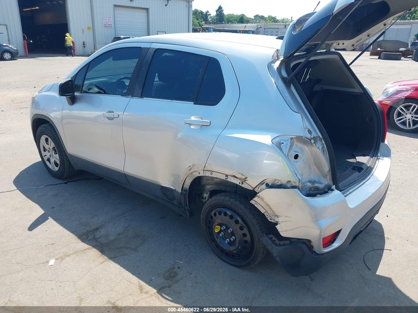 Vin: 3gncjksb2hl246039, lot: 45958735, chevrolet trax ls 20173