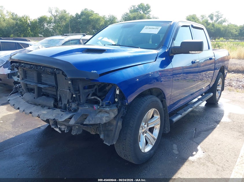 Vin: 1c6rr7mt5fs545139, lot: 45958757, ram 1500 sport 20152