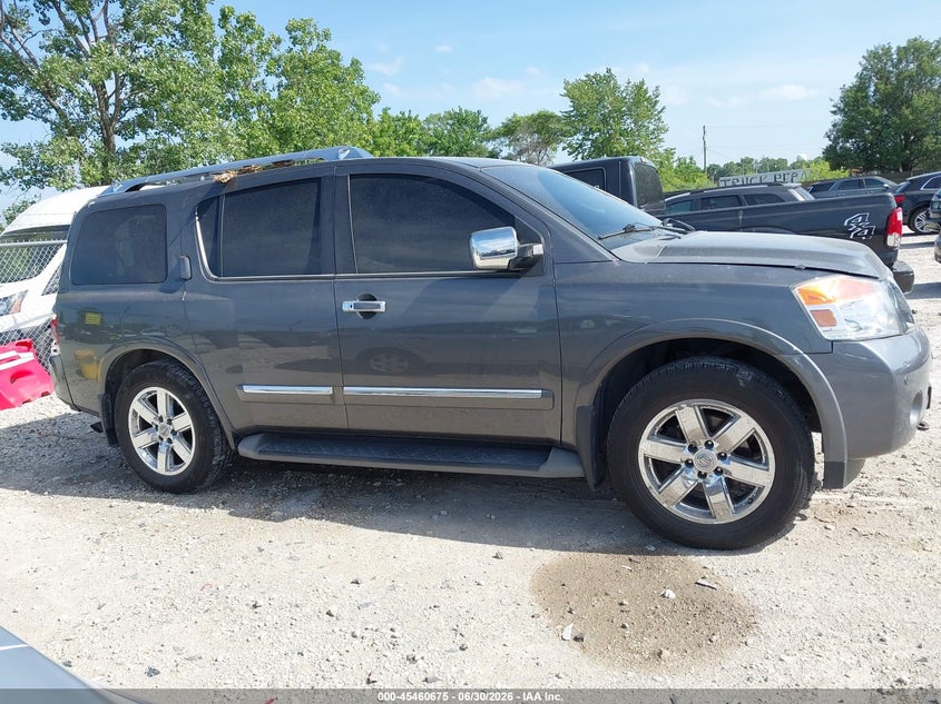 2012 Nissan Armada Platinum VIN: 5N1AA0NE1CN605699 Lot: 45460675