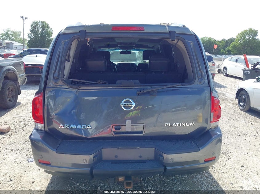 2012 Nissan Armada Platinum VIN: 5N1AA0NE1CN605699 Lot: 45460675