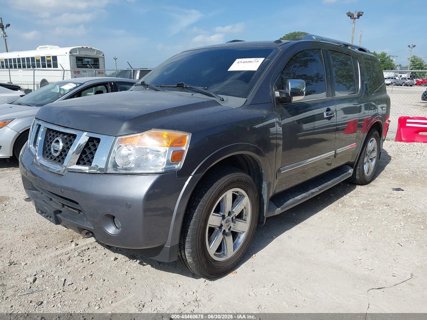 Vin: 5n1aa0ne1cn605699, lot: 45958788, nissan armada platinum 20122