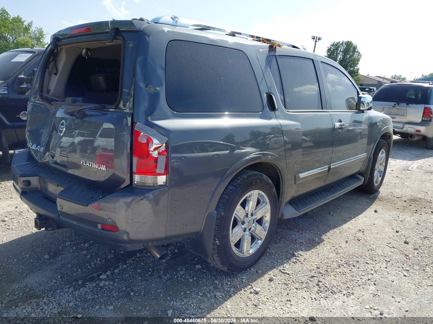 Vin: 5n1aa0ne1cn605699, lot: 45958788, nissan armada platinum 20124