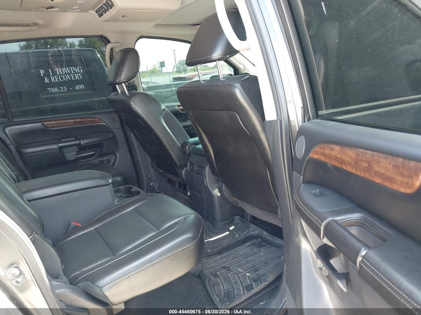 2012 Nissan Armada Platinum VIN: 5N1AA0NE1CN605699 Lot: 45460675