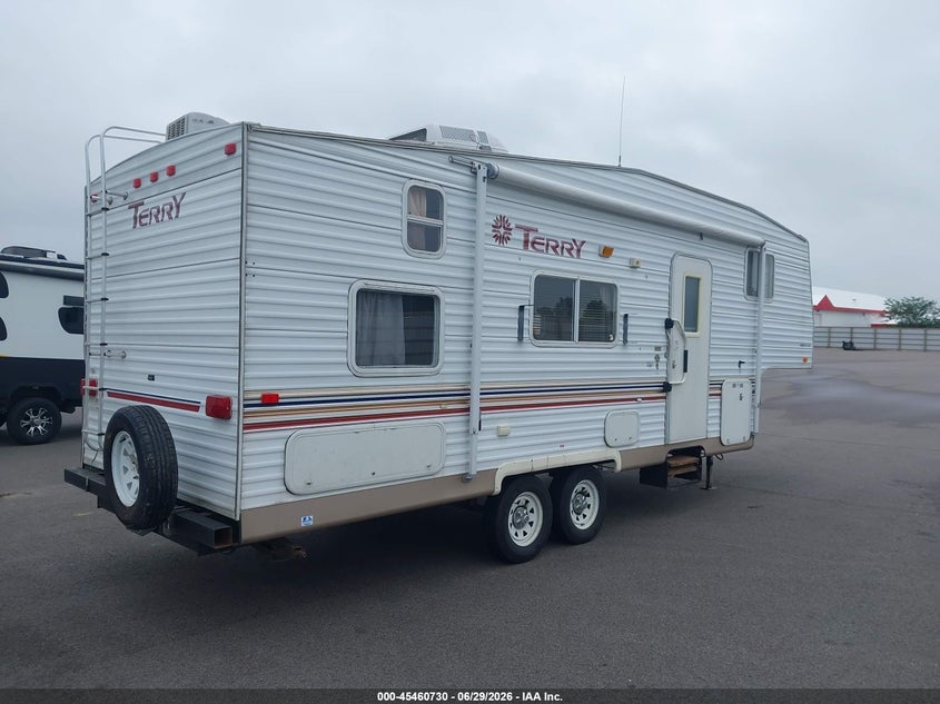 2002 FLEETWOOD TERRY FREEDOM 275A 5TH WHL TRAVEL TRAILER auction photo 4