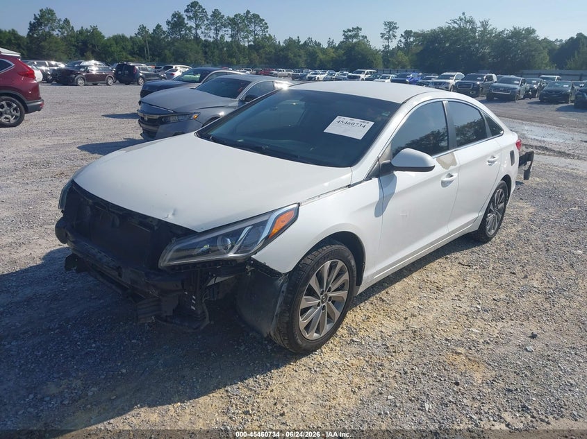 2016 Hyundai Sonata 5NPE24AF7GH403061 photo 1