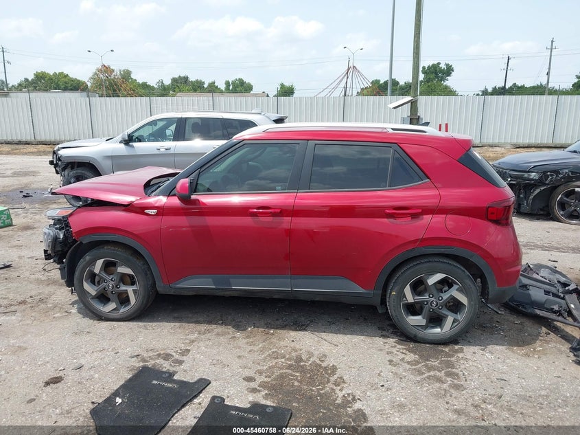 2022 Hyundai Venue Limited VIN: KMHRC8A36NU207977 Lot: 45460758