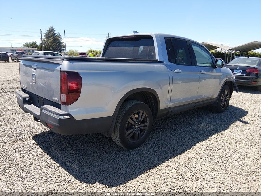 Vin: 5fpyk3f10kb042615, lot: 45958906, honda ridgeline sport 20194