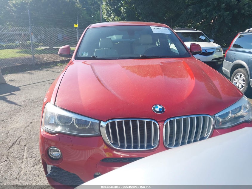 2015 BMW X4 xDrive35I VIN: 5UXXW5C51F0E87642 Lot: 45460855