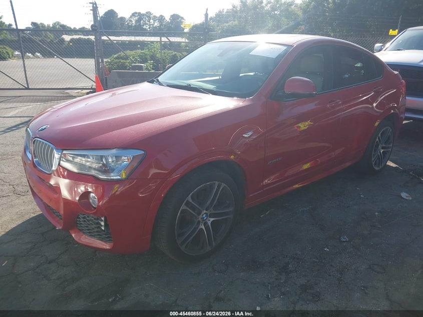 Vin: 5uxxw5c51f0e87642, lot: 45958968, bmw x4 xdrive35i 20152