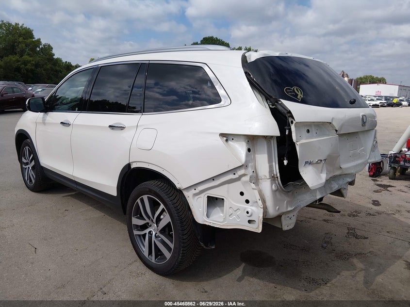 Vin: 5fnyf6h97hb077050, lot: 45958977, honda pilot touring 20173