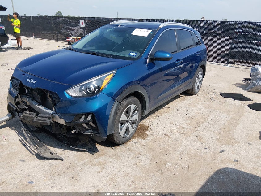Vin: kndcb3lc2n5505952, lot: 45959051, kia niro lx 20222