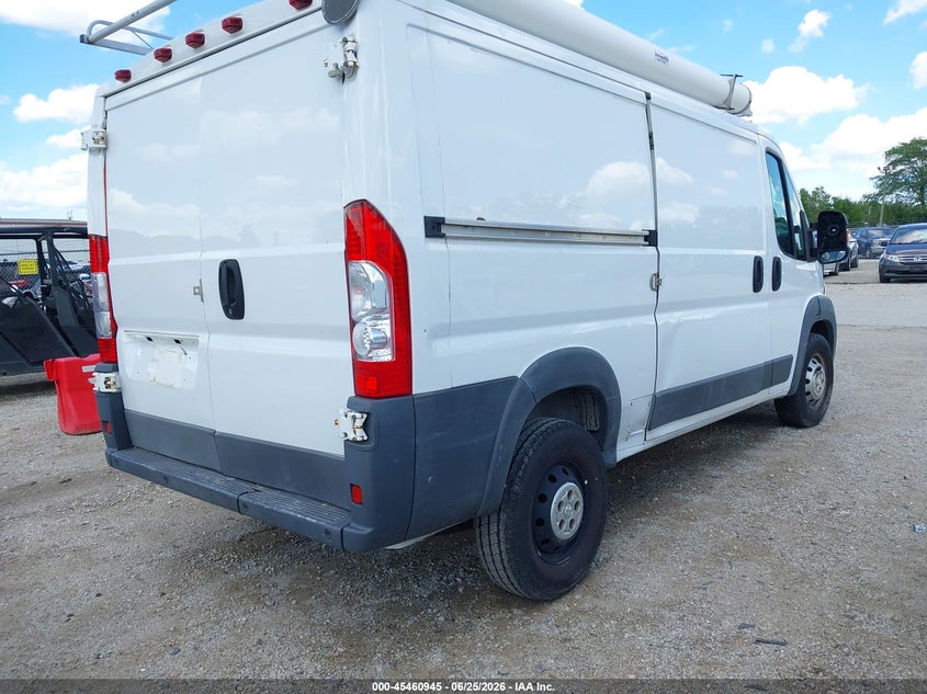 Vin: 3c6trvag7ee124932, lot: 45959058, ram promaster 1500 low roof 20144