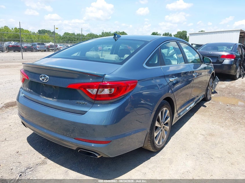 2015 HYUNDAI SONATA auction photo 4