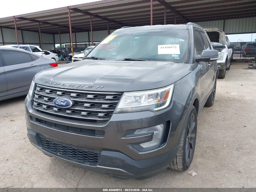 Vin: 1fm5k7dh6hgd82882, lot: 45959085, ford explorer xlt 20172