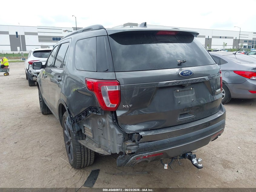 Vin: 1fm5k7dh6hgd82882, lot: 45959085, ford explorer xlt 20173