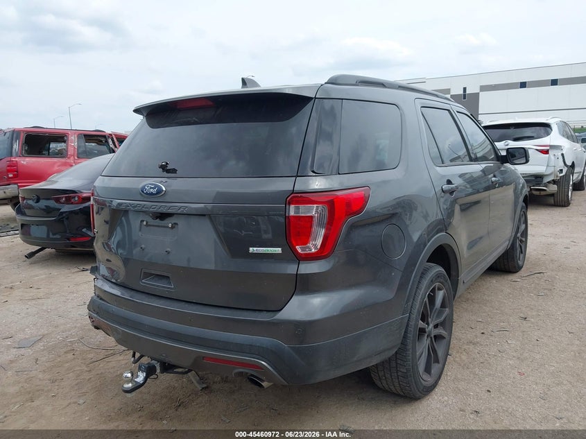 Vin: 1fm5k7dh6hgd82882, lot: 45959085, ford explorer xlt 20174