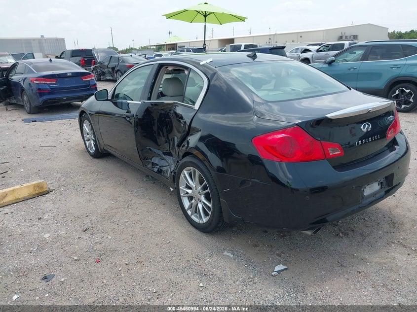 2011 INFINITI G37X auction photo 3