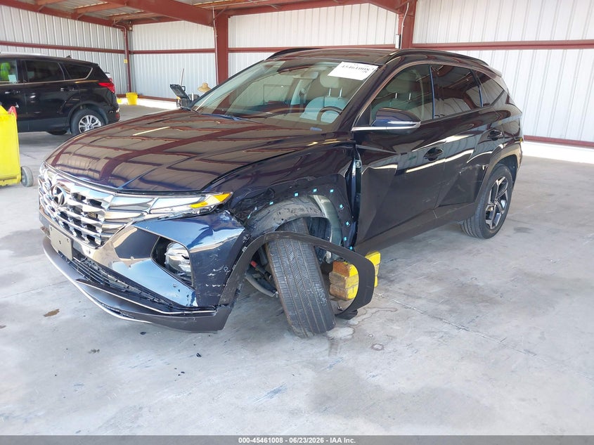 2024 HYUNDAI TUCSON HYBRID auction photo 2