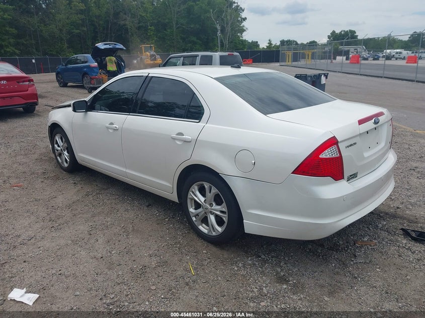 Vin: 3fahp0ha7cr405665, lot: 45959144, ford fusion se 20123