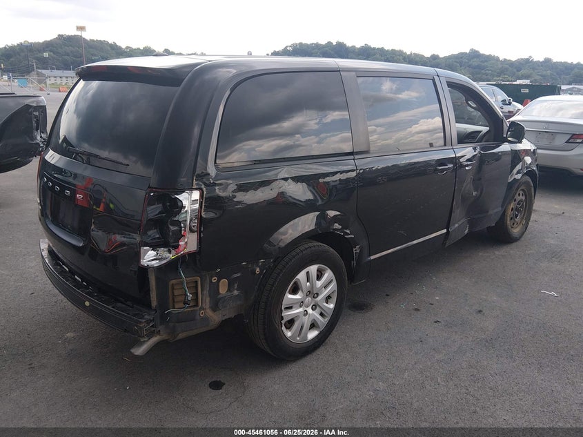 Vin: 2c4rdgbg2jr151251, lot: 45959169, dodge grand caravan se 20184