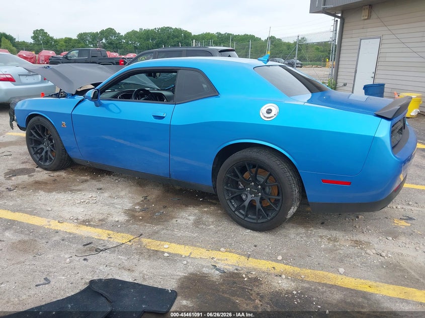 Vin: 2c3cdzfj4fh804347, lot: 45959204, dodge challenger r/t scat pack 20153