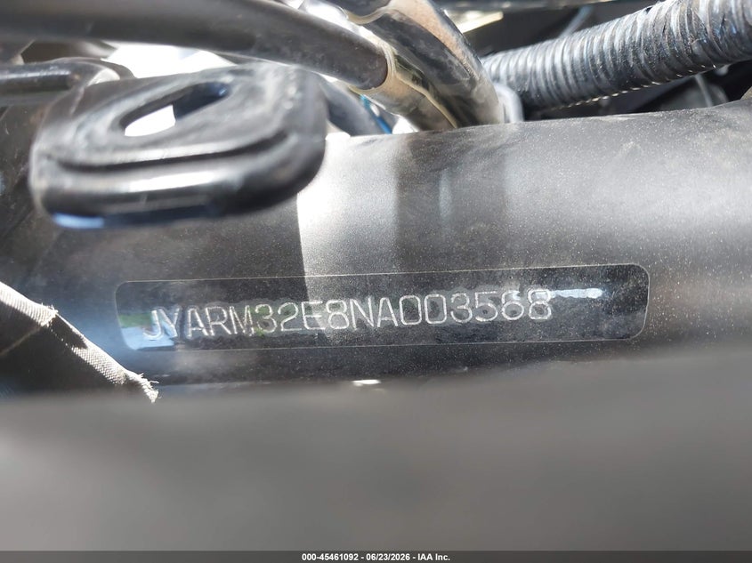 2022 Yamaha Mt07 VIN: JYARM32E8NA003568 Lot: 45461092