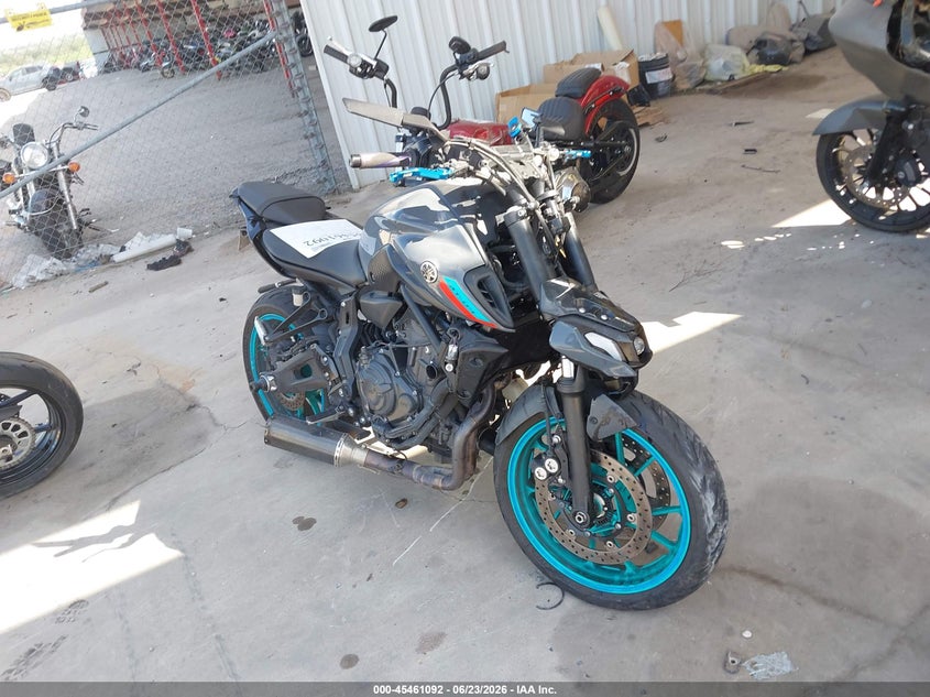 2022 YAMAHA MT07 auction photo 1
