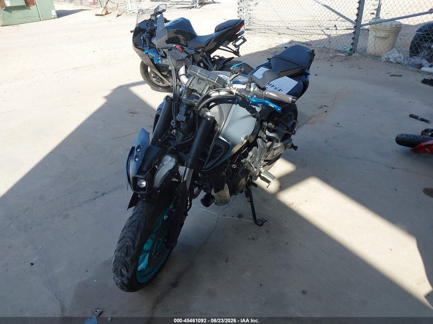 2022 YAMAHA MT07 auction photo 2