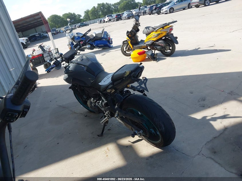 2022 YAMAHA MT07 auction photo 3