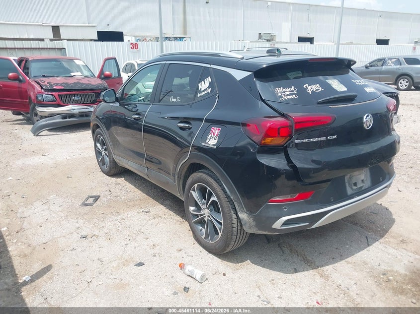 Vin: kl4mmds2xnb102858, lot: 45959227, buick encore gx fwd select 20223