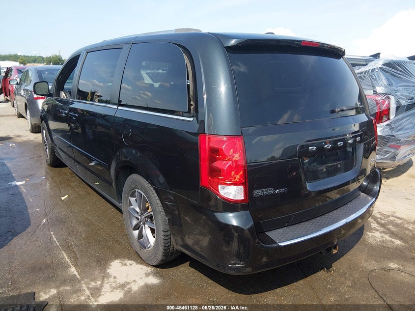 Vin: 2c4rdgcg8hr772633, lot: 45959241, dodge grand caravan sxt 20173