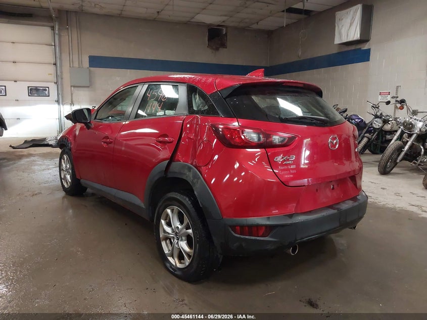 Vin: jm1dkfb79h0155523, lot: 45959257, mazda cx-3 sport 20173