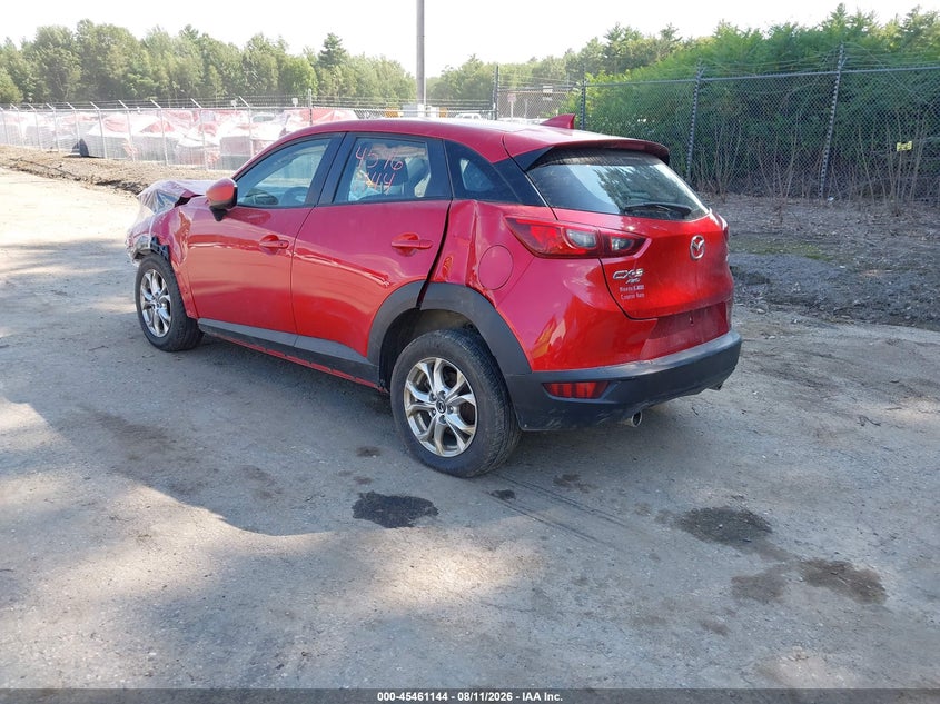 Vin: jm1dkfb79h0155523, lot: 45959257, mazda cx-3 sport 20173