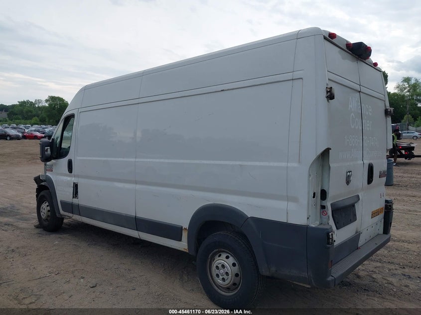 Vin: 3c6trvdg3ge137546, lot: 45959283, ram promaster 2500 high roof 20163