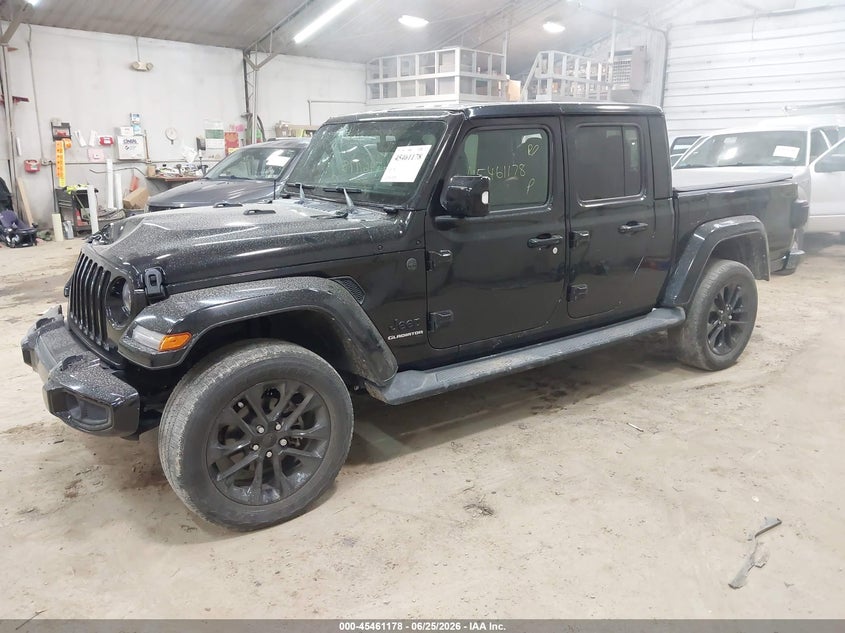 Vin: 1c6hjtfg9nl168240, lot: 45959291, jeep gladiator high altitude 4x4 20222