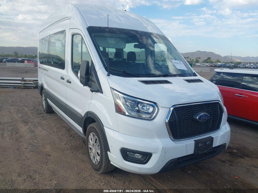 Vin: 1fbax2x85pkb34111, lot: 45959304, ford transit-350 passenger van xlt 2023 img_1