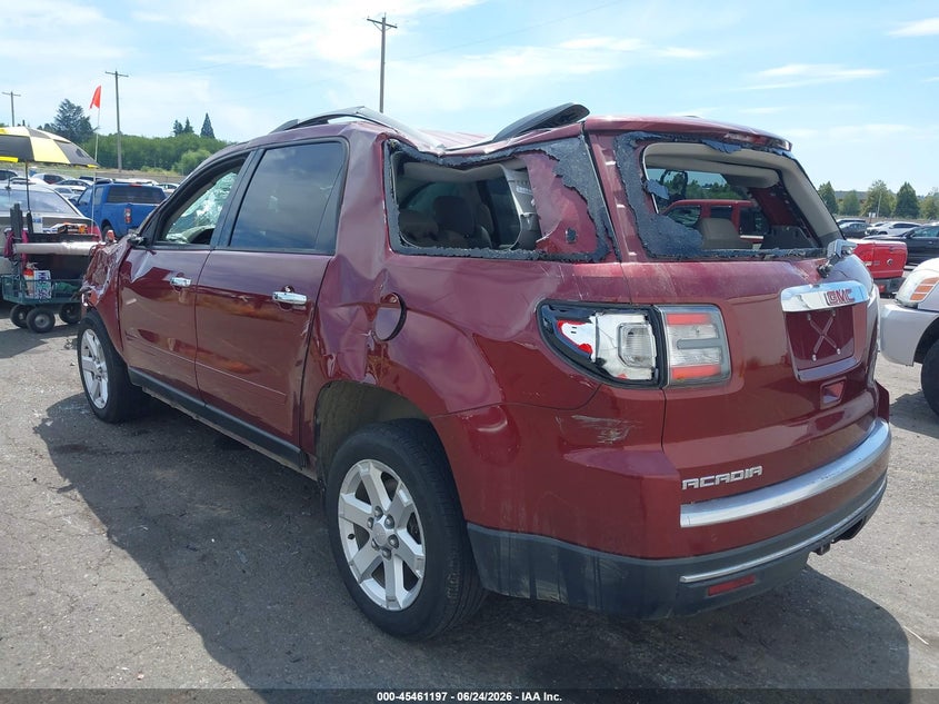 Vin: 1gkkrpkd9gj209723, lot: 45959310, gmc acadia sle-2 20163