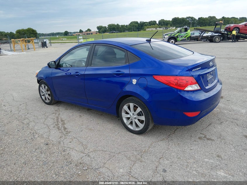 2014 HYUNDAI ACCENT auction photo 3