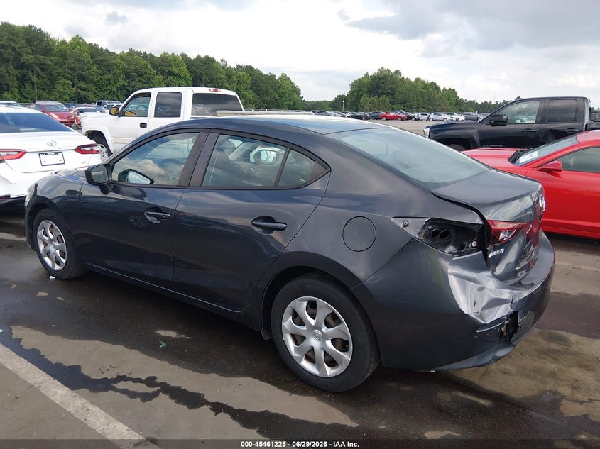 Vin: 3mzbm1t76gm315739, lot: 45959338, mazda mazda3 i sport 20163